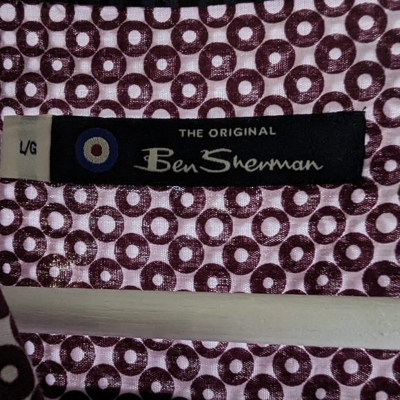 Ben Sherman Mens button down shirt size M - Picture 2 of 2